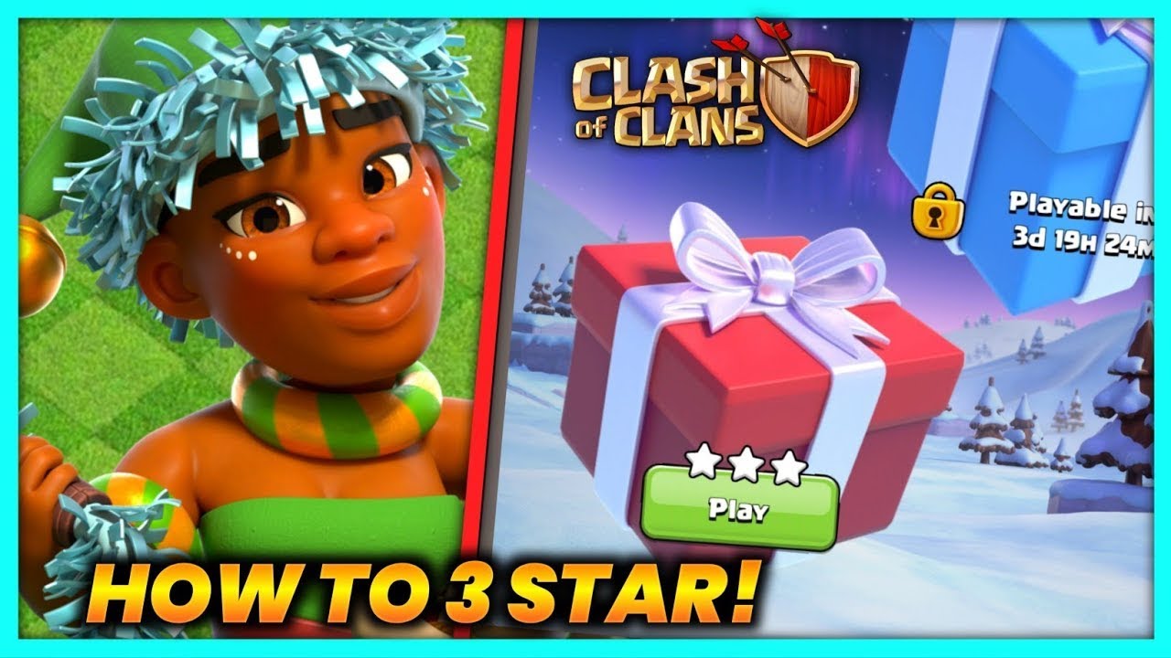 How To Complete Jolly Clashmas Challenge 1 Event In Clash Of Clans Coc New Event Attack