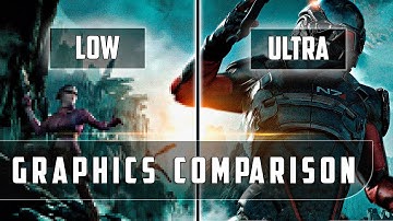 Mass Effect Andromeda - PC - Low vs Ultra detailed Graphics Comparison