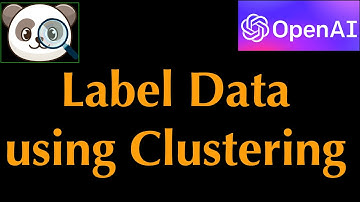 Label the Data Using Clustering
