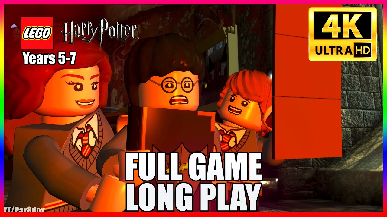 LEGO Harry Potter: Years 5-7 - Story 100% - Full Game Walkthrough /  Longplay (Wii) 1080p 60fps 