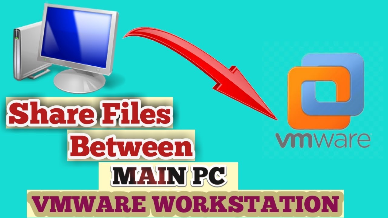Vm File Share How To Share Files Between Main PC To VMWARE - YouTube