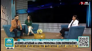 HVLH: Día de la Salud Mental - Dra. Giovany Rivera ATV Matinal