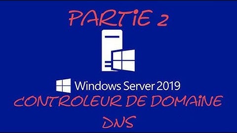 Installation of a domain controller and DNS server on Windows Server 2019 (2/2)