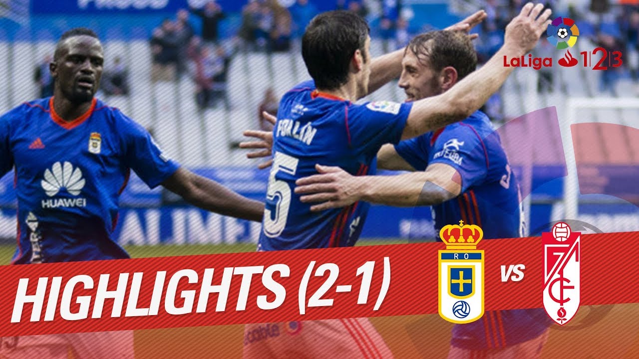 Resumen de Real Oviedo vs Granada CF (2-1)