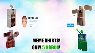 Meme clothes for roblox - YouTube