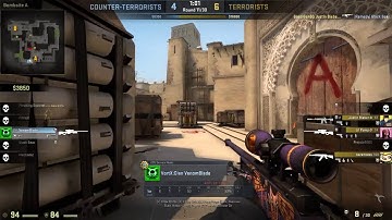 CSGO Awp Quad Kill + Clutch