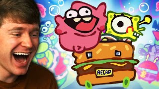 The ULTIMATE SPONGEBOB SQUAREPANTS MOVIE Recap CARTOON Reaction!