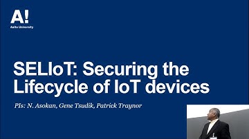 SELIoT: Securing the Lifecycle of IoT devices