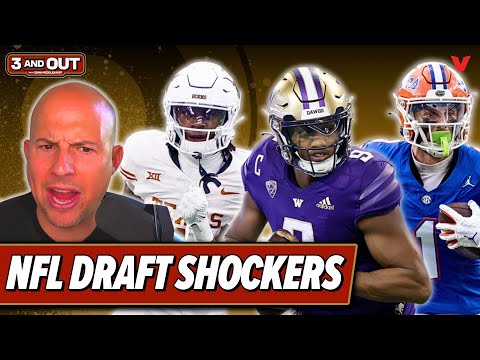 Most SHOCKING 2024 NFL Draft selections: Michael Penix to Falcons, Chiefs & 49ers picks | 3 & Out