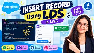 Salesforce LWC Tutorial for Beginners | Insert Record in LWC Without Apex | Tutorial in Hindi 2026