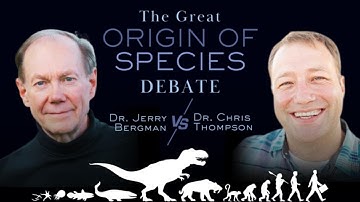 Origin of Species Debate | Dr. Jerry Bergman vs. Dr. Chris Thompson - Creation or Evolution?
