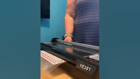 YE381 Thermal Laminating Machine