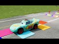 🚗 Lightning McQueen vs G-Wagon Challenge in BeamNG.drive! | Extreme Crashes