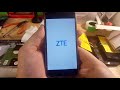 ZTE a610 сброс аккаунта гугл FRP reset Android 6