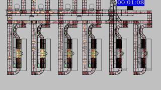 SimWell - Browns Shoes Warehouse - Arena Simulation Model
