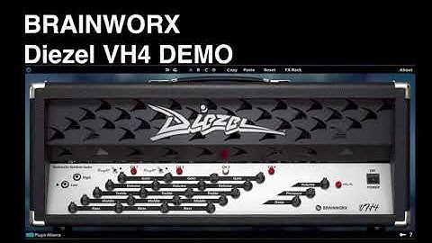 Brainworx Diezel VH4 Plugin Demo