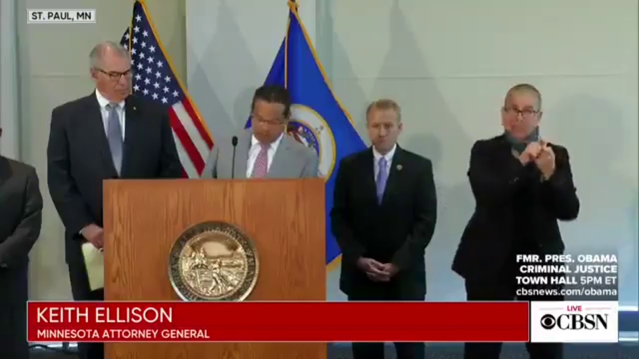 Minnesota Attorney General Ellison "Winning A Conviction Will Be HARD