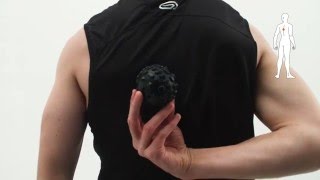 pad Lol wijn Recovery ball - Shoulder blade muscle self-massage // Aptonia Decathlon -  YouTube