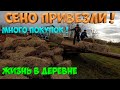 СЕНО ПРИВЕЗЛИ ! МНОГО ПОКУПОК ! Роликовый конвейерный запайщик.[Жизнь в деревне]