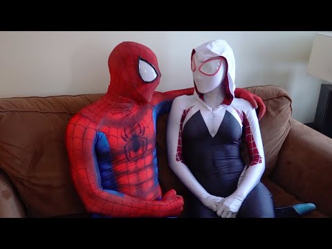 MJ + Spiderman In Real Life - FUNNY!