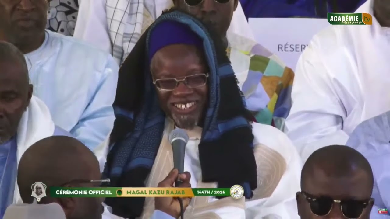Serigne Moustapha Abdou khadr  Cérémonie Officiel  Magal Kazou Rajab Edition 2026 1447h°