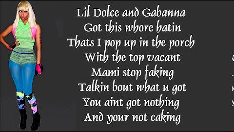 Nicki Minaj - Click clack LYRICS