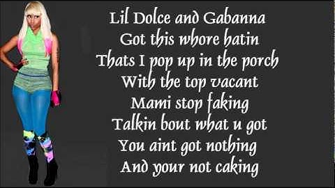 Nicki Minaj - Click clack LYRICS
