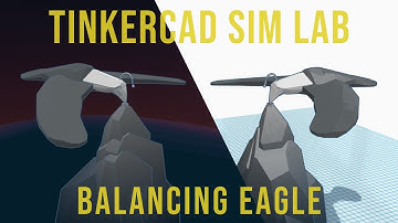 balancing birb mechanism with Tinkercad