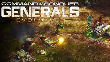 C&C Generals Evolution - A Red Alert 3 MOD!!!