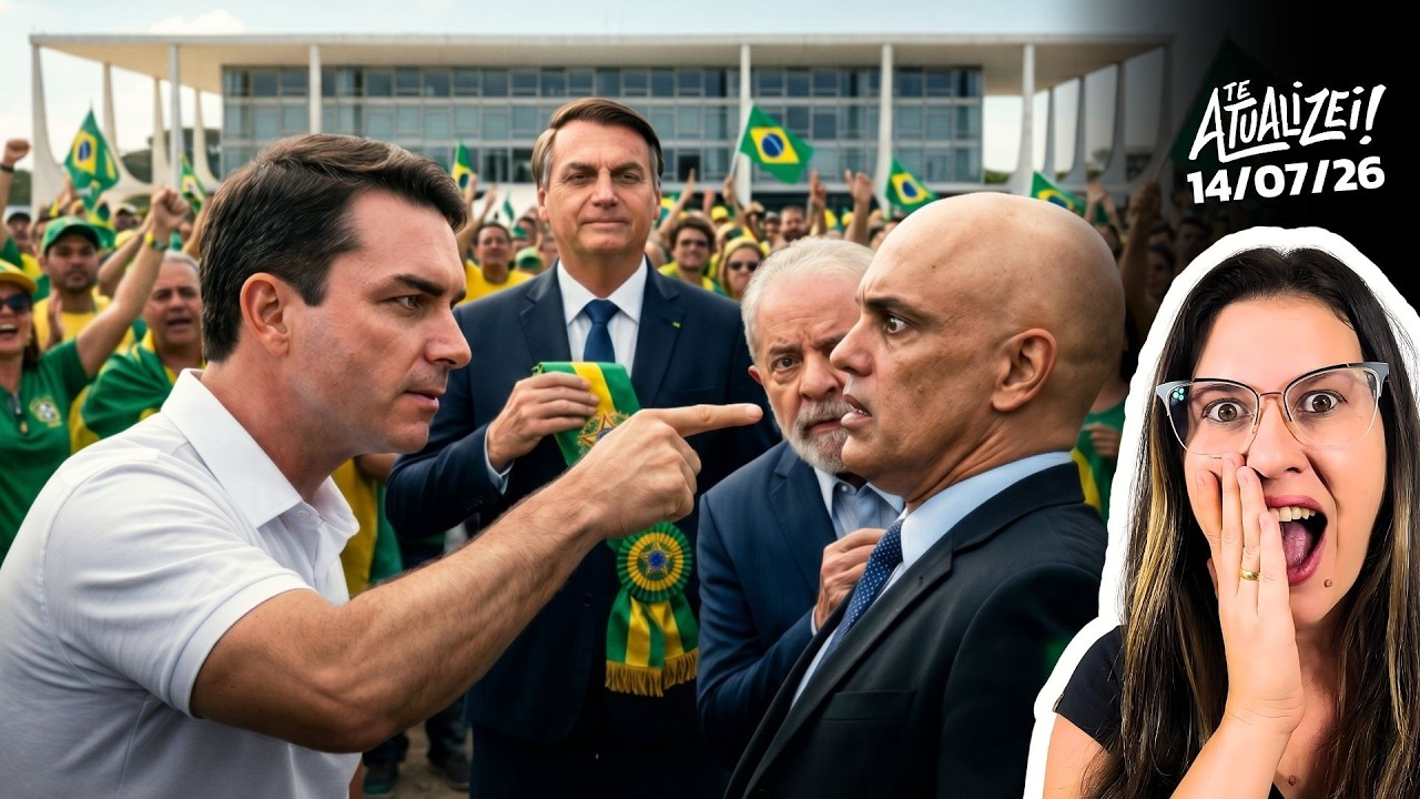 SAIU PELA CULATRA! A-LEI-XANDRE ataca Bolsonarismo, promove Flávio e fica isolado