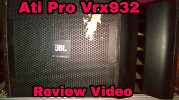 Ati Pro Vrx932 Review Video