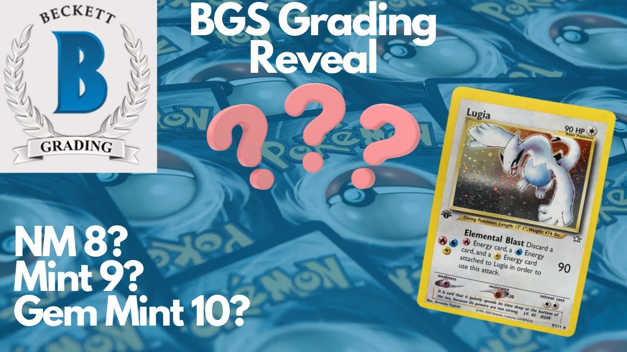 SHOCKING! My 1st Edition Neo Genesis Lugia Card from Beckett Grading: You  Won't Believe the Grade!