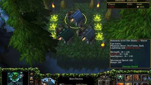 wc3LTD Pick hero on tavern