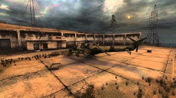 S.T.A.L.K.E.R Call of Pripyat - Minefield vs Mutants