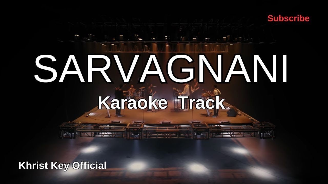 🎤KARAOKE channel -SARVAGNANI🎤| Timothy Sharan |New Tamil Christian Song 2022 |Tamil Christian Song