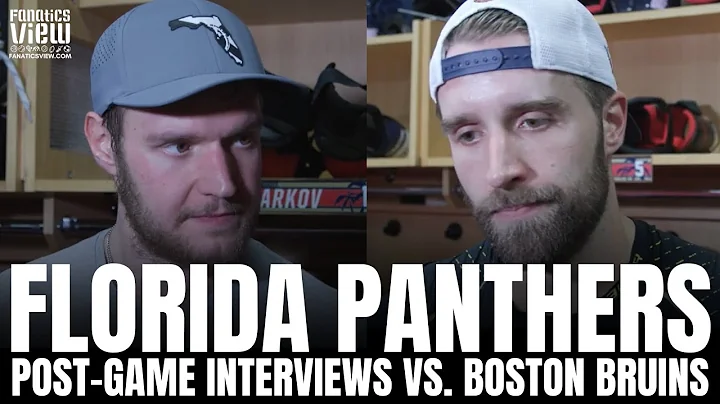 Sasha Barkov & Aaron Ekblad React to Florida Panth...