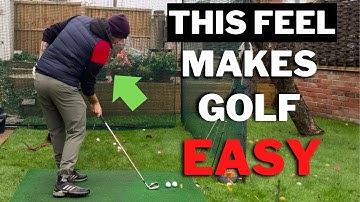 Hitting The Ball With Your Right Shoulder Makes The Golf Swing So Much Easier