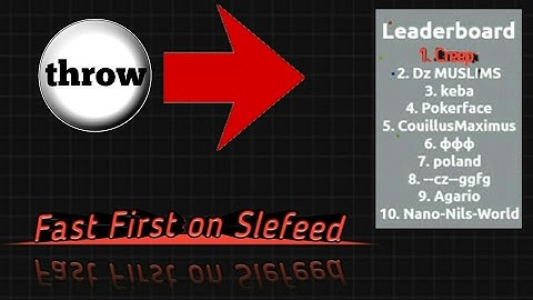 BLOB-How to get fast first on Selfeed!//Doublesplits in selfeed![1080p]