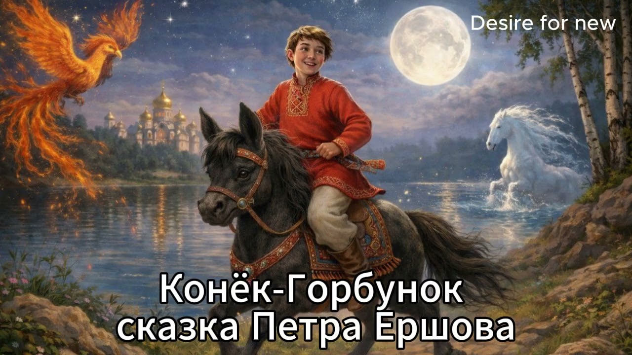 Конёк-Горбунок сказка Петра Ершова в стихах   #сказка #ершов #конекгорбунок
