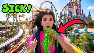 She Can't Stop Throwing Up....She Got Sick On Disney World Vacation!