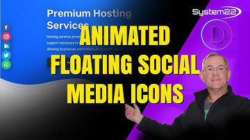 Divi Theme How To Add Animated Floating Social Media Icons