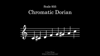 Scale 935 Chromatic Dorian
