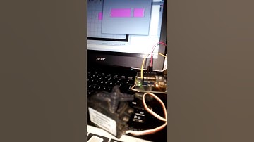 Control of Servo Motor using MATLAB gui