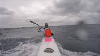 Downwind 35 Knots  3 Metre Swell October 2016