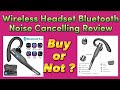 Bluetooth YYK-525 handsfree headset Earpiece Dual Mic Earbud Noise Cancelling review