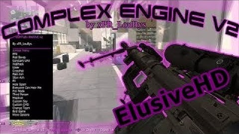 xPR_LouBys | Complex Engine v2 | ADVANCED NON HOST MOD MENU! + NO JAILBREAK | [Mw2/1.14/.CFG] 2017