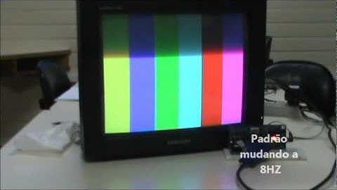 Padrão VGA com CPLD