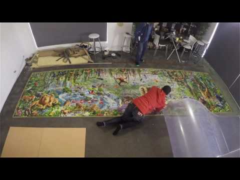 Jigsaw Puzzle - Installation Time Lapse