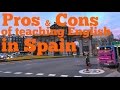 Pros and cons of working in Spain teaching English