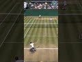 B2B behind the back shots all for the umpire to stop the rally😭 #wimbledon #alfiehewett #gordonreid
